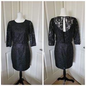 Trina Turk | Stunning Black Lace Cocktail Party Dress (SIZE 2)